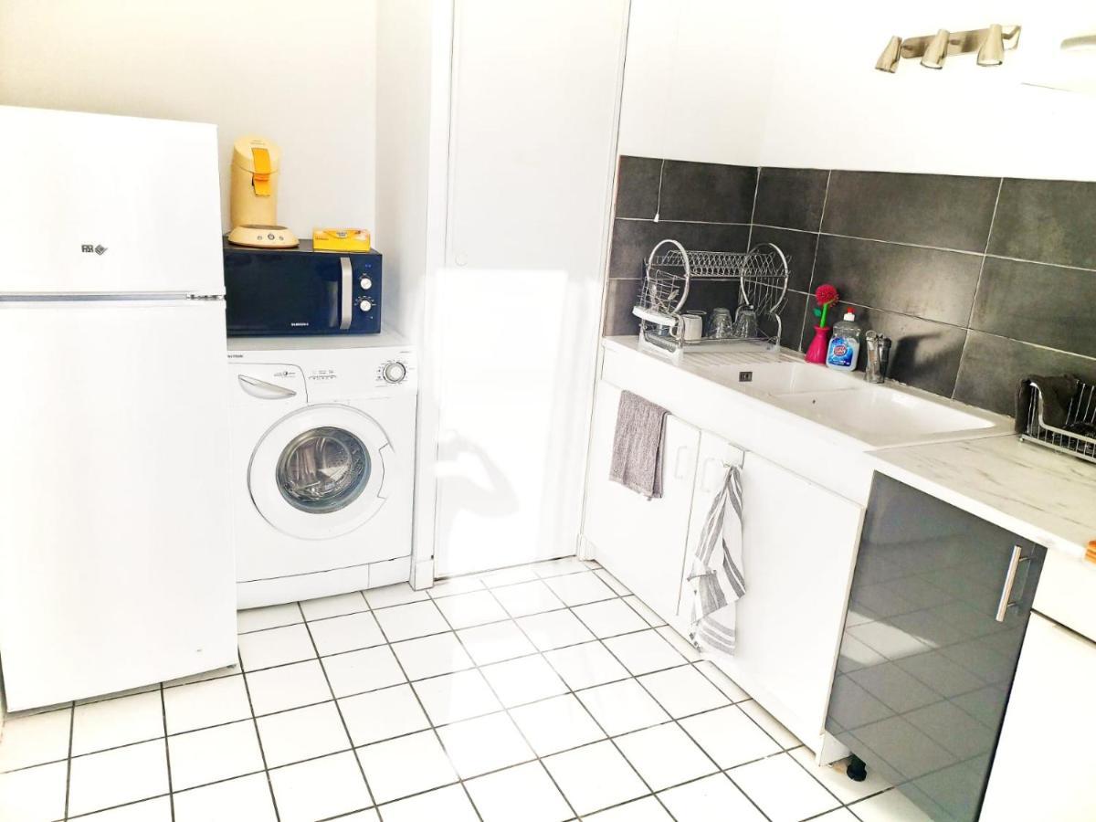 Charmant Appartement Sur Sottevilles Les Rouen Bagian luar foto